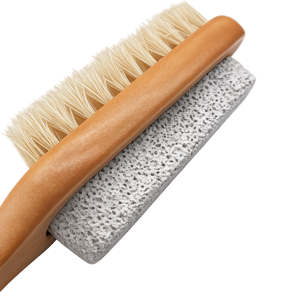Ease On Foot Brush - Lotus Wood & Pumice
