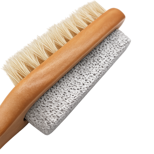 Ease On Foot Brush - Lotus Wood & Pumice